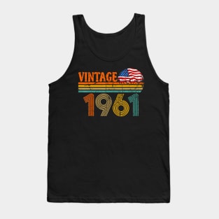 59 Years Old 1961 Vintage 59th Birthday Gift Ideas T-Shirt Tank Top